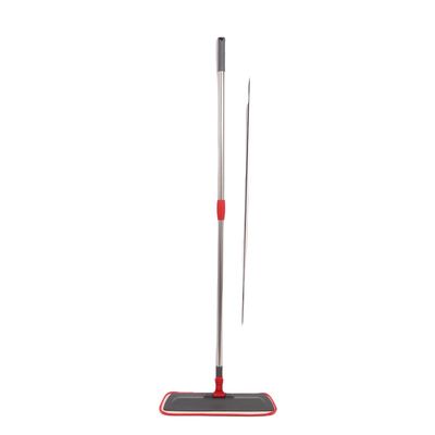ποιότητας  Sustainable Flat Microfiber Mop With Telescopic Stainless Pole εργοστάσιο